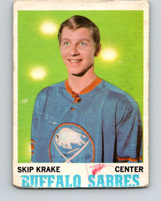 1970-71 O-Pee-Chee #126 Skip Krake  Buffalo Sabres  V2693