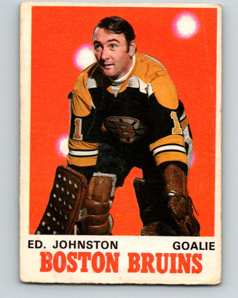 1970-71 O-Pee-Chee #133 Ed Johnston Boston Bruins V2708