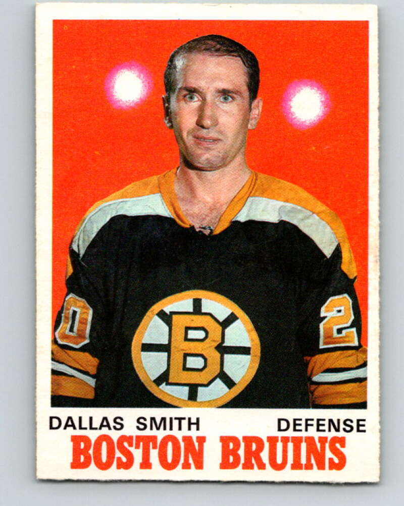 1970-71 O-Pee-Chee #137 Dallas Smith Boston Bruins V2720