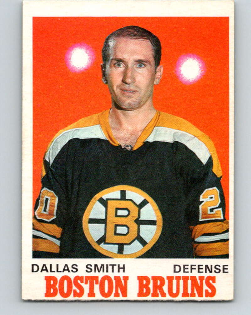 1970-71 O-Pee-Chee #137 Dallas Smith Boston Bruins V2721