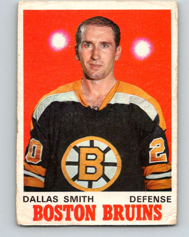 1970-71 O-Pee-Chee #137 Dallas Smith Boston Bruins V2723