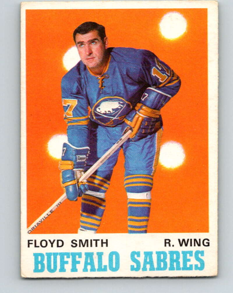 1970-71 O-Pee-Chee #140 Floyd Smith Buffalo Sabres V2735