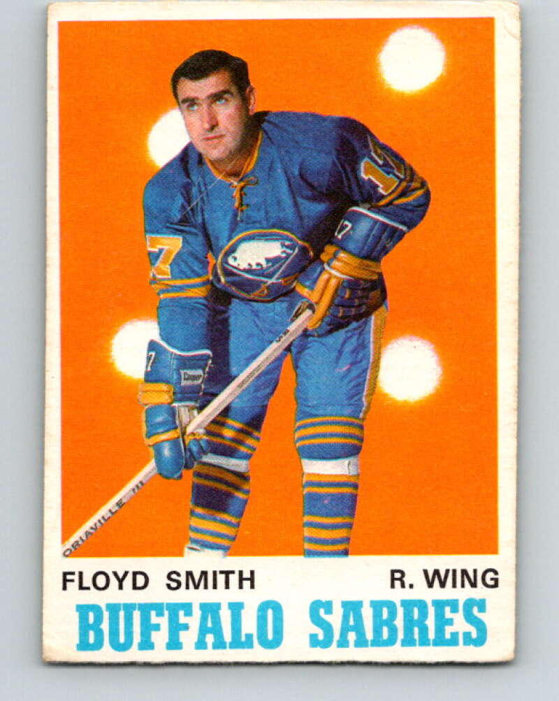 1970-71 O-Pee-Chee #140 Floyd Smith Buffalo Sabres V2736