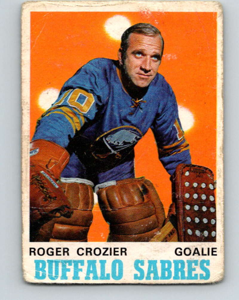 1970-71 O-Pee-Chee #145 Roger Crozier Buffalo Sabres V2746
