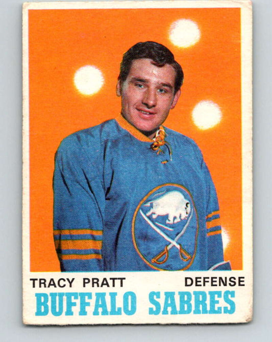 1970-71 O-Pee-Chee #146 Tracy Pratt  Buffalo Sabres  V2750