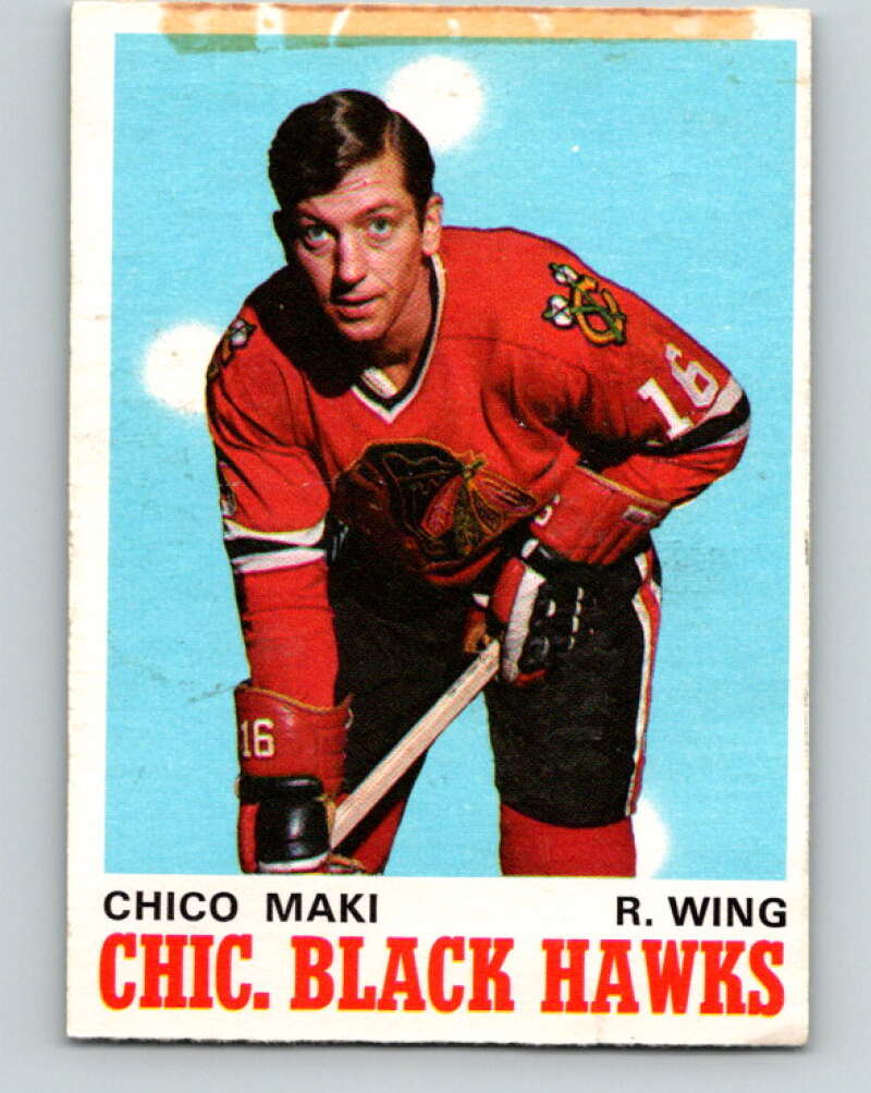 1970-71 O-Pee-Chee #149 Chico Maki Chicago Blackhawks V2763