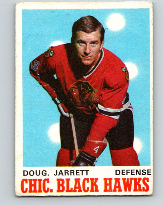 1970-71 O-Pee-Chee #150 Doug Jarrett  Chicago Blackhawks  V2766
