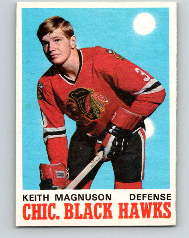 1970-71 O-Pee-Chee #151 Keith Magnuson RC Rookie Chicago V2769
