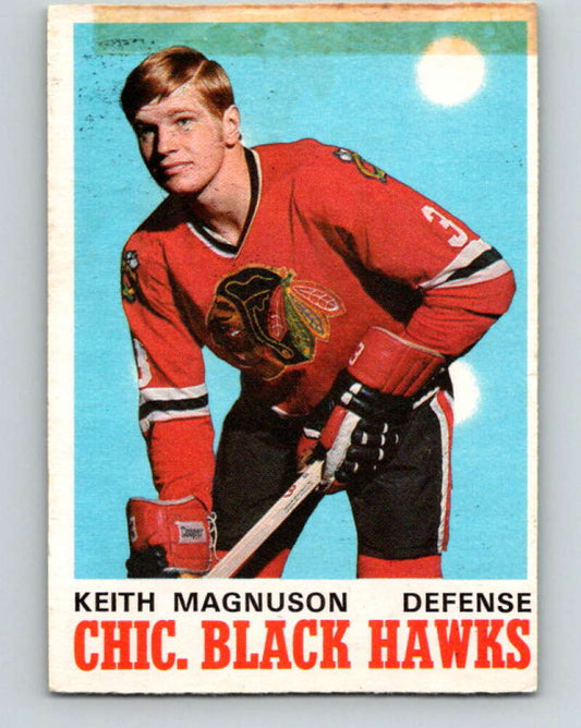 1970-71 O-Pee-Chee #151 Keith Magnuson  RC Rookie Chicago  V2771
