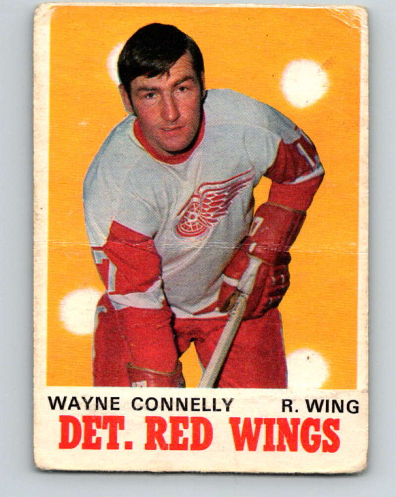1970-71 O-Pee-Chee #159 Wayne Connelly Detroit Red Wings V2795
