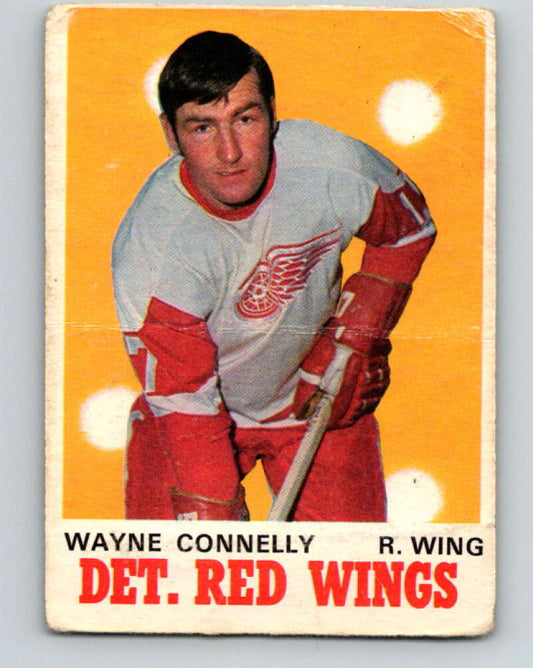 1970-71 O-Pee-Chee #159 Wayne Connelly  Detroit Red Wings  V2795