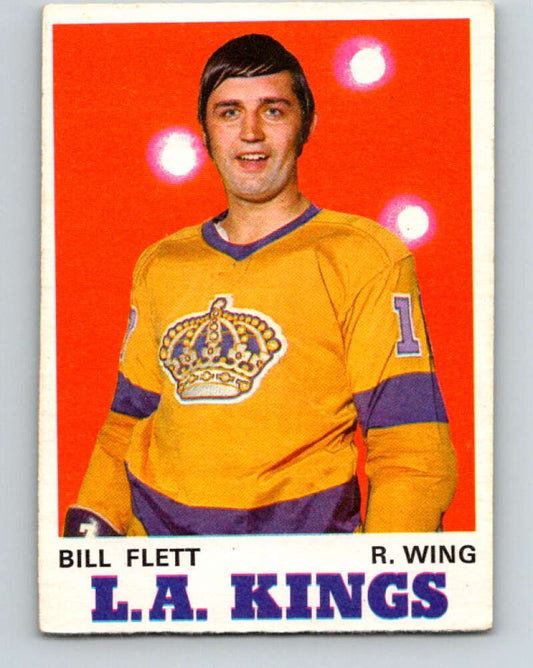 1970-71 O-Pee-Chee #161 Bill Flett  Los Angeles Kings  V2798