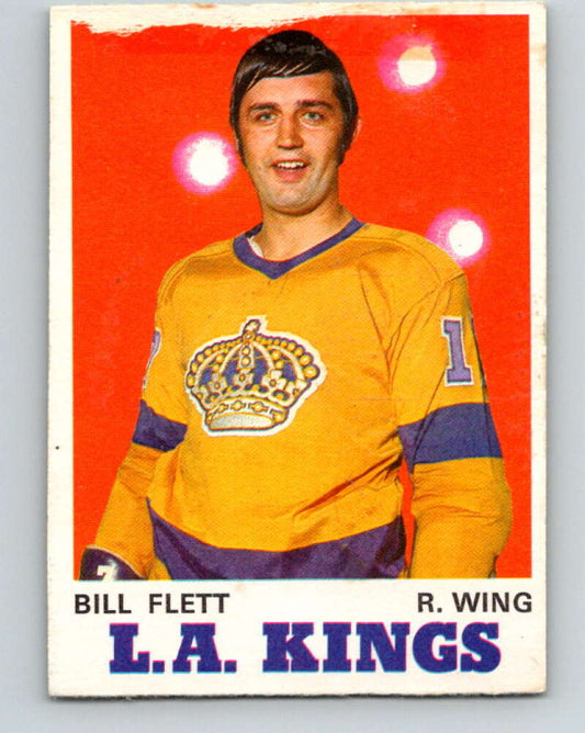 1970-71 O-Pee-Chee #161 Bill Flett  Los Angeles Kings  V2801