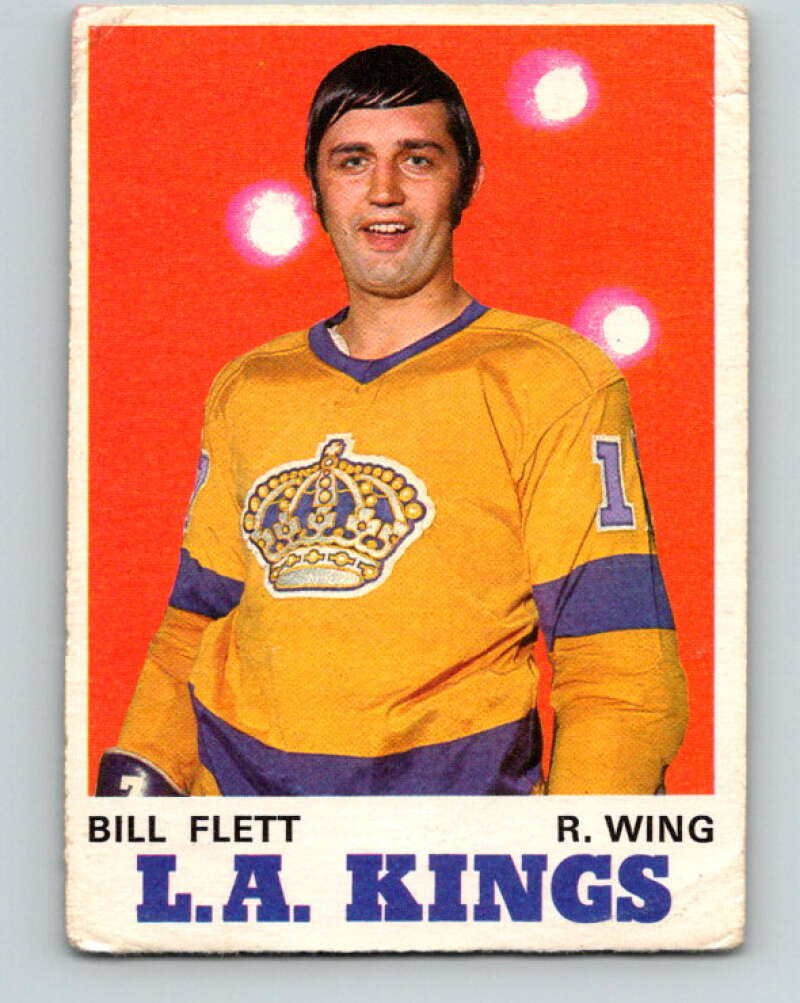 1970-71 O-Pee-Chee #161 Bill Flett Los Angeles Kings V2802
