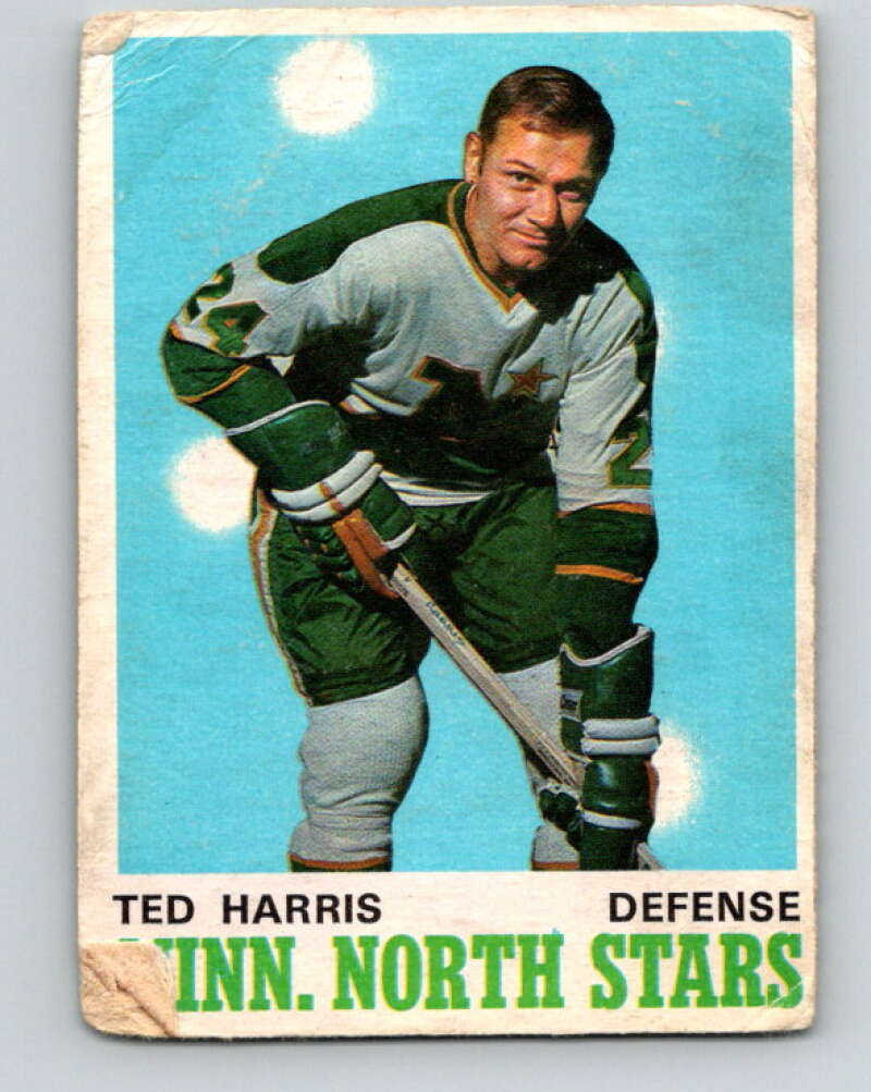 1970-71 O-Pee-Chee #166 Ted Harris Minnesota North Stars V2818