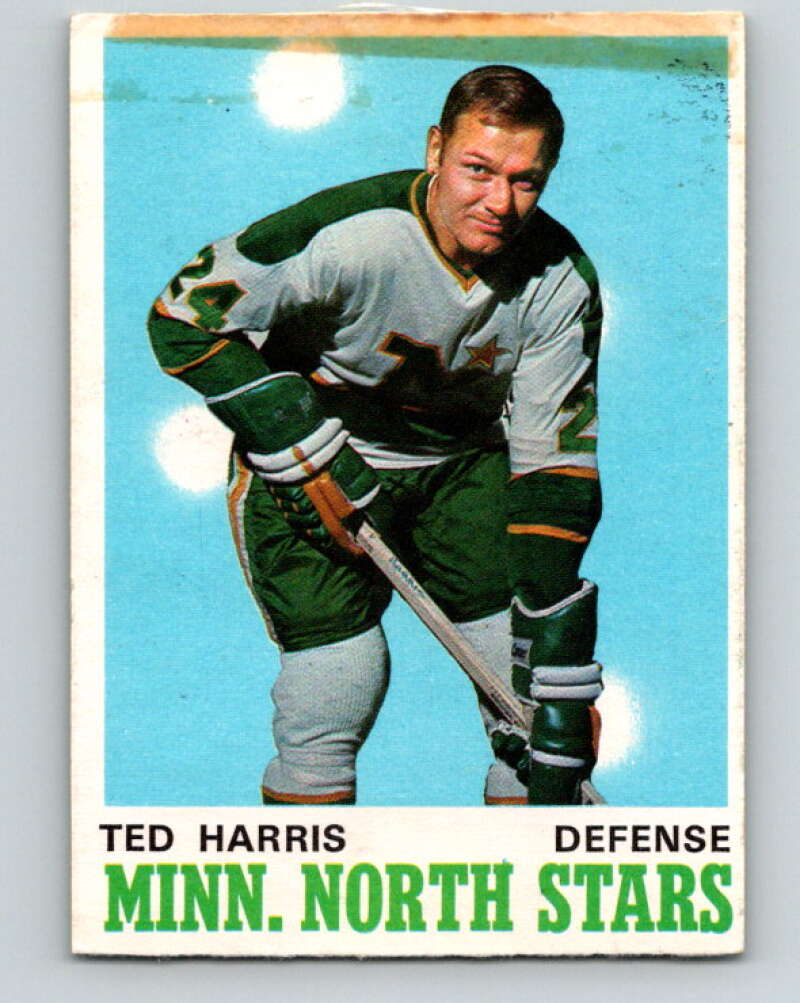 1970-71 O-Pee-Chee #166 Ted Harris Minnesota North Stars V2820