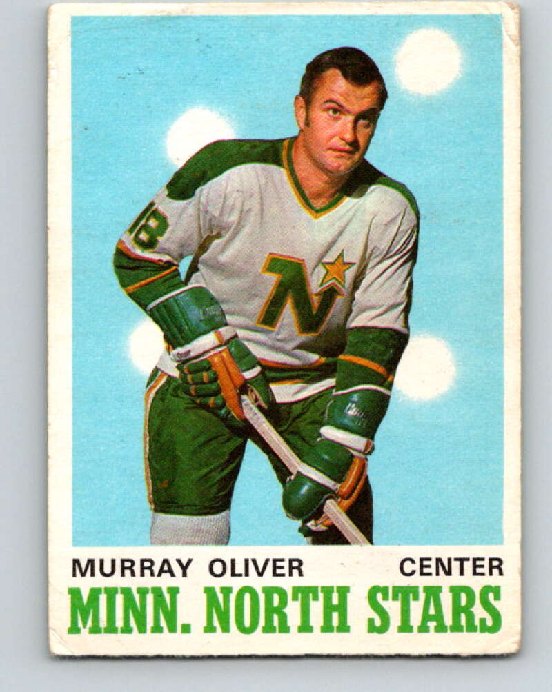 1970-71 O-Pee-Chee #167 Murray Oliver Minnesota North Stars V2821