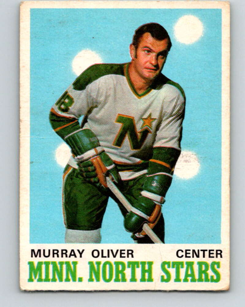 1970-71 O-Pee-Chee #167 Murray Oliver Minnesota North Stars V2823