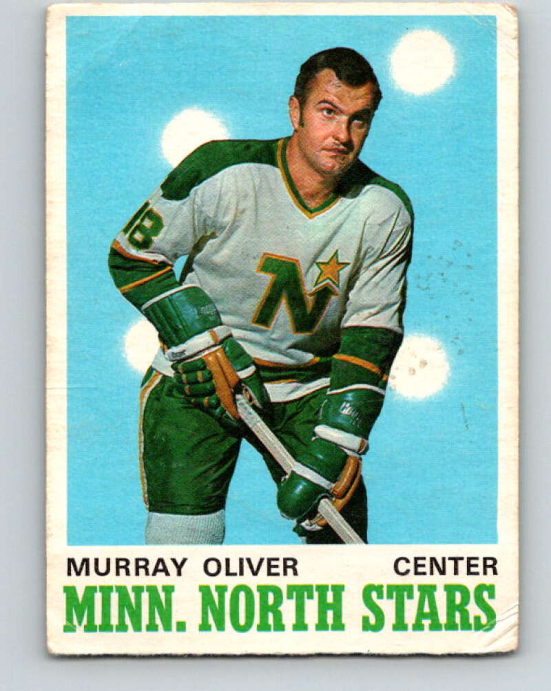 1970-71 O-Pee-Chee #167 Murray Oliver Minnesota North Stars V2824