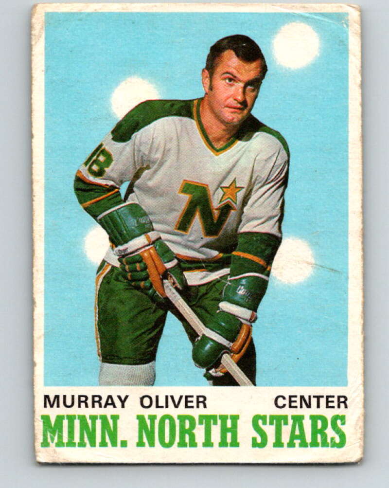 1970-71 O-Pee-Chee #167 Murray Oliver Minnesota North Stars V2825
