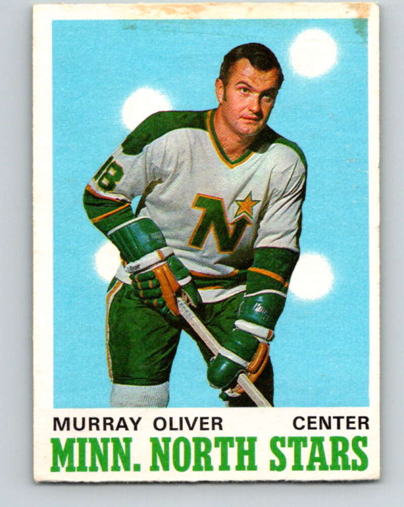 1970-71 O-Pee-Chee #167 Murray Oliver Minnesota North Stars V2826