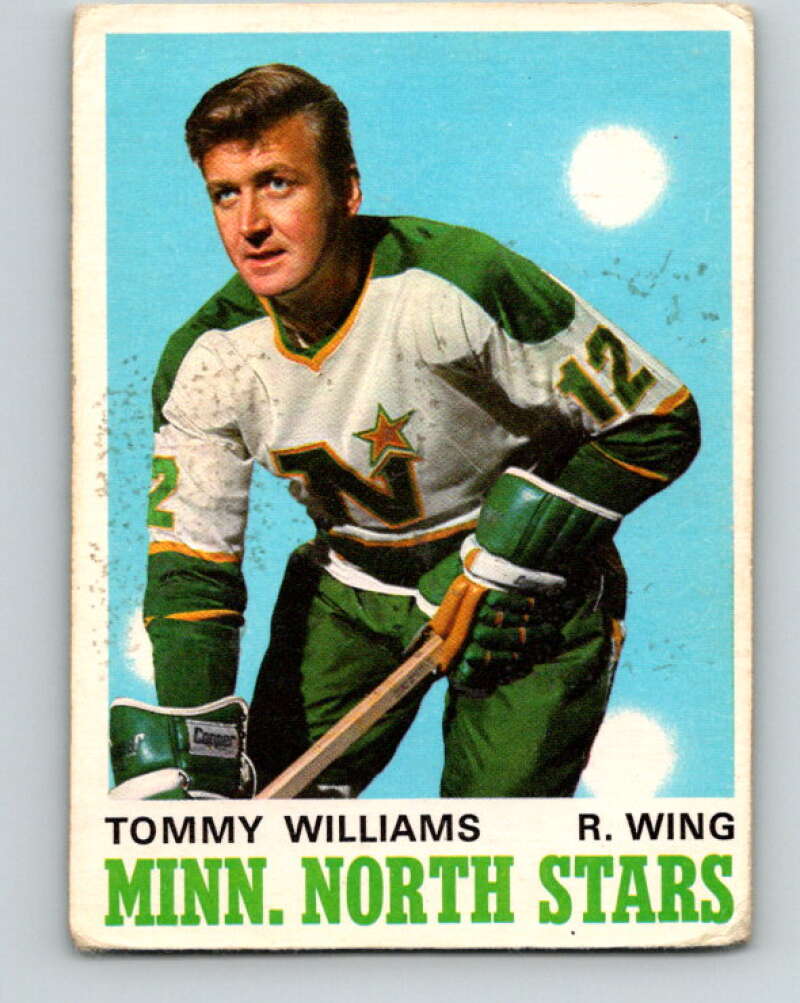 1970-71 O-Pee-Chee #169 Tom Williams Minnesota North Stars V2830