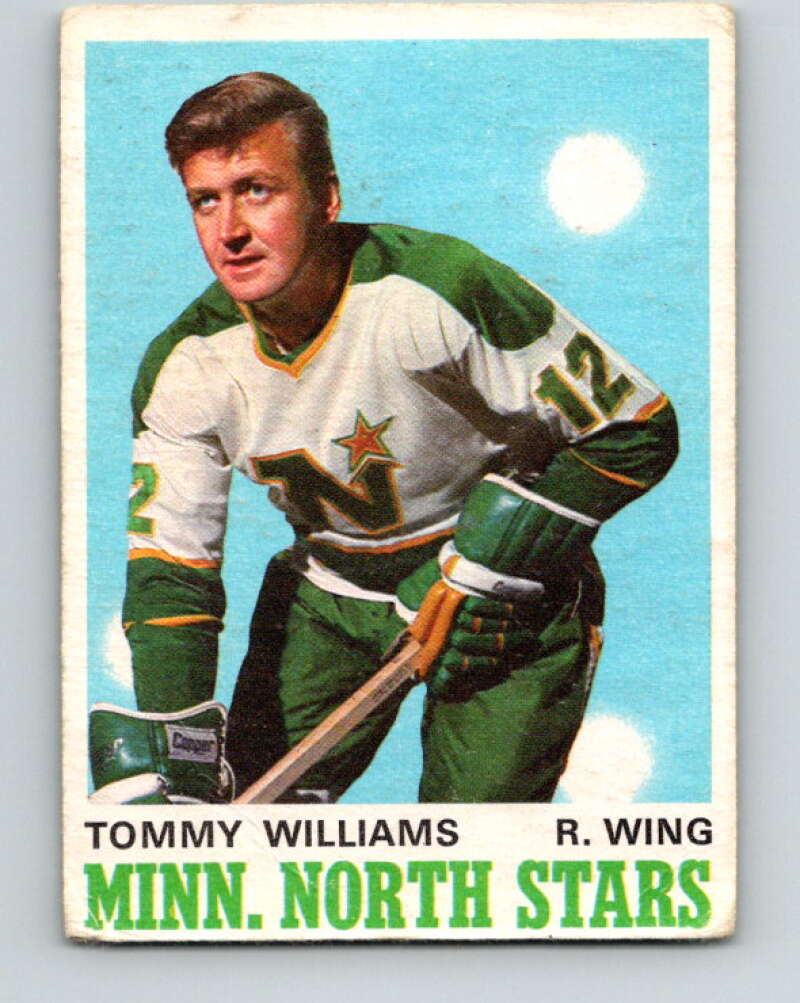 1970-71 O-Pee-Chee #169 Tom Williams Minnesota North Stars V2831