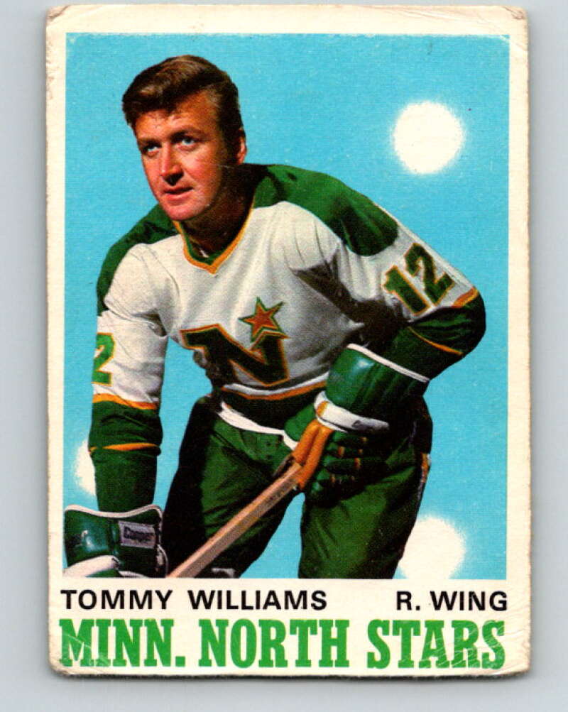 1970-71 O-Pee-Chee #169 Tom Williams Minnesota North Stars V2832
