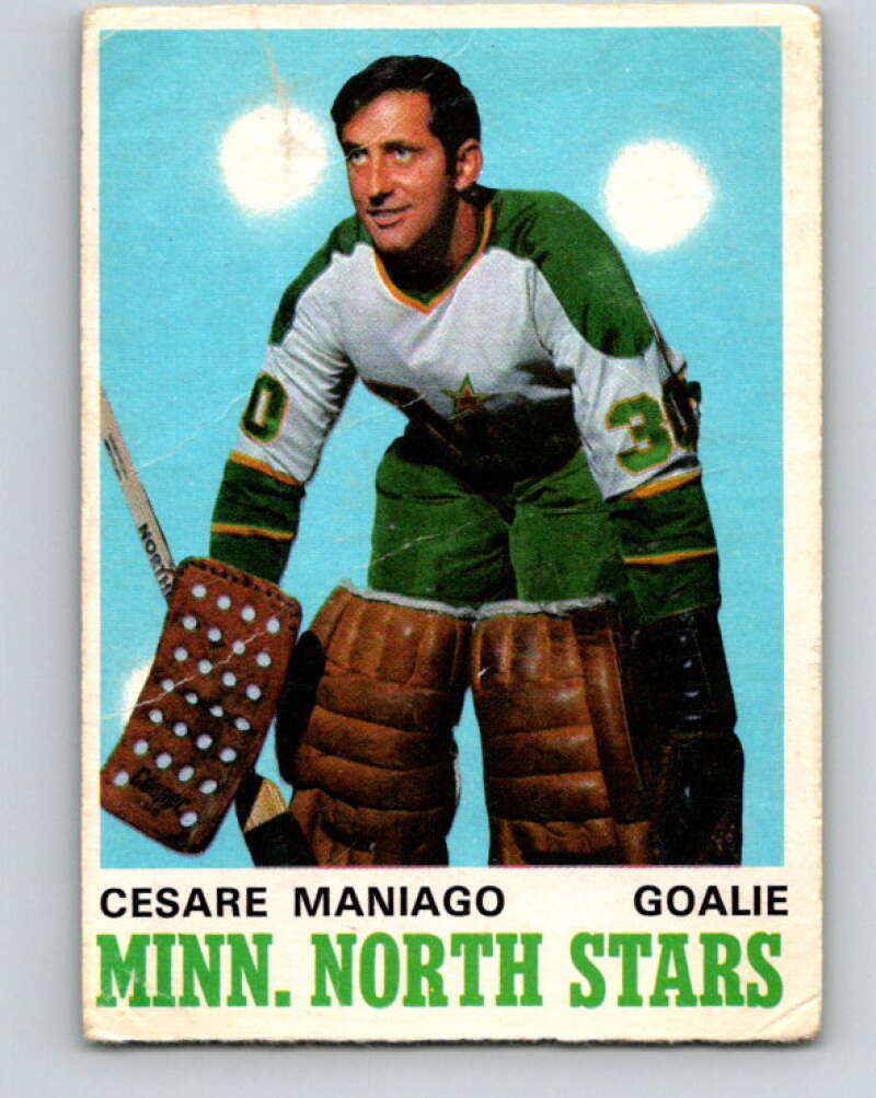 1970-71 O-Pee-Chee #173 Cesare Maniago Minnesota North Stars V2840