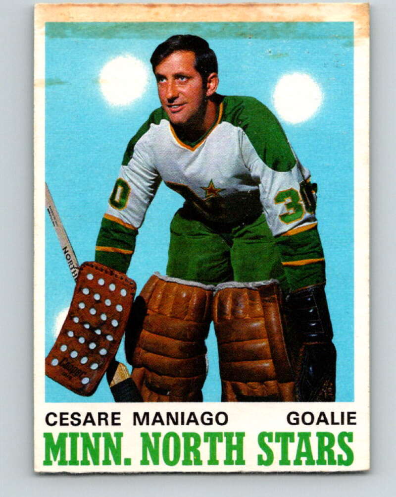 1970-71 O-Pee-Chee #173 Cesare Maniago Minnesota North Stars V2842