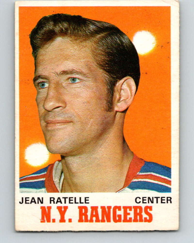 1970-71 O-Pee-Chee #181 Jean Ratelle New York Rangers V2879