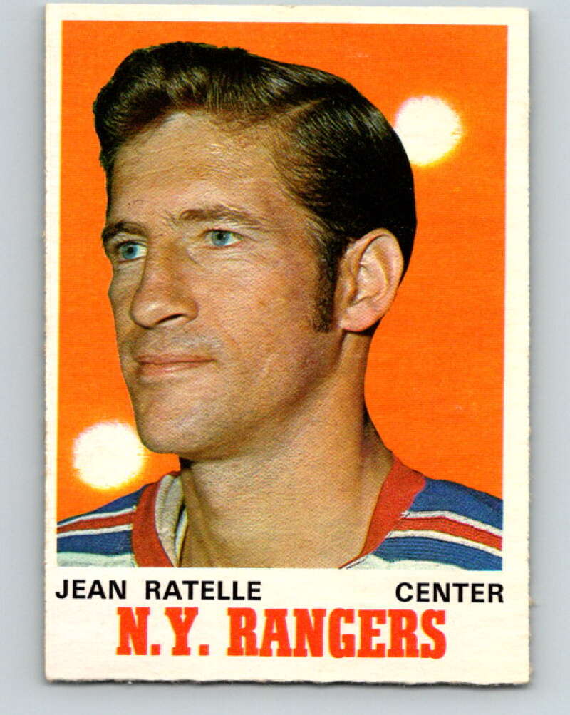 1970-71 O-Pee-Chee #181 Jean Ratelle New York Rangers V2881