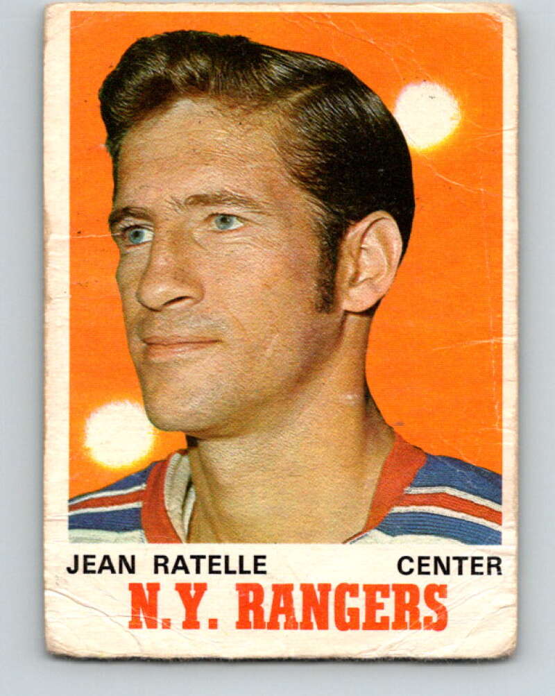 1970-71 O-Pee-Chee #182 Pete Stemkowski New York Rangers V2884