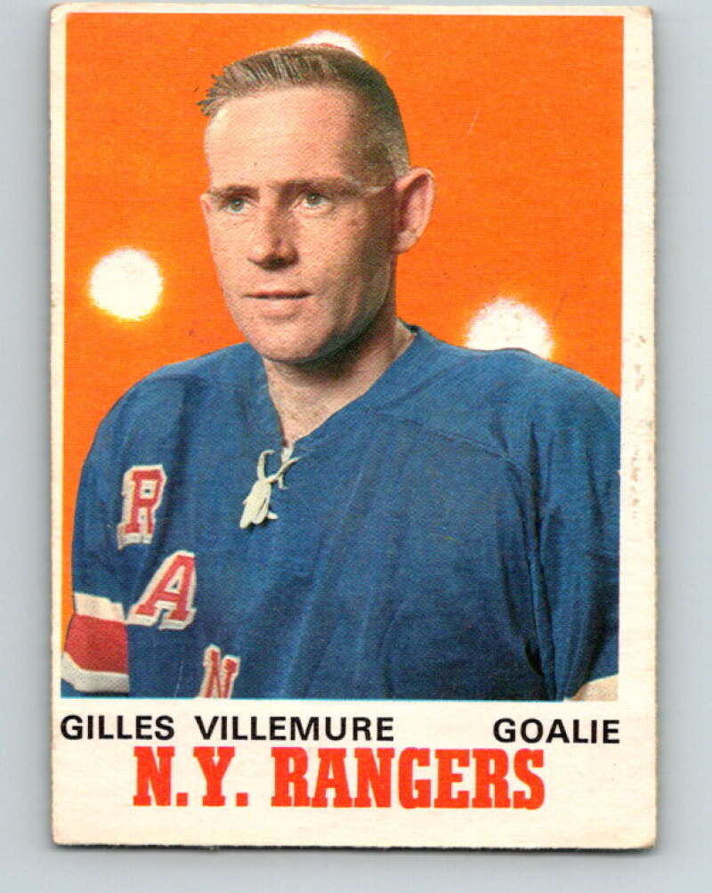 1970-71 O-Pee-Chee #184 Rod Seiling New York Rangers V2893