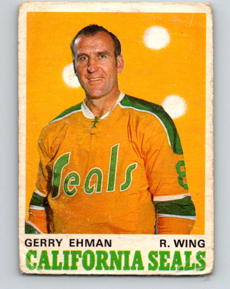 1970-71 O-Pee-Chee #188 Bert Marshall California Golden Seals V2909