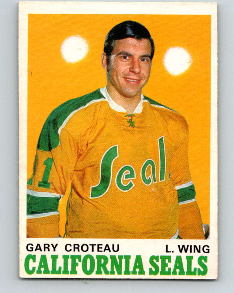 1970-71 O-Pee-Chee #190 Ted Hampson California Golden Seals V2913