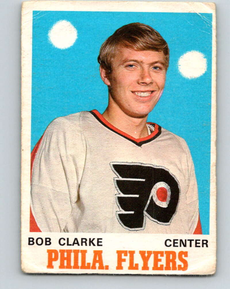 1970-71 O-Pee-Chee #195 Bobby Clarke RC Rookie V2928