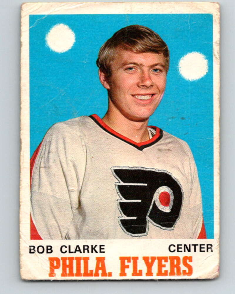 1970-71 O-Pee-Chee #195 Bobby Clarke RC Rookie V2929