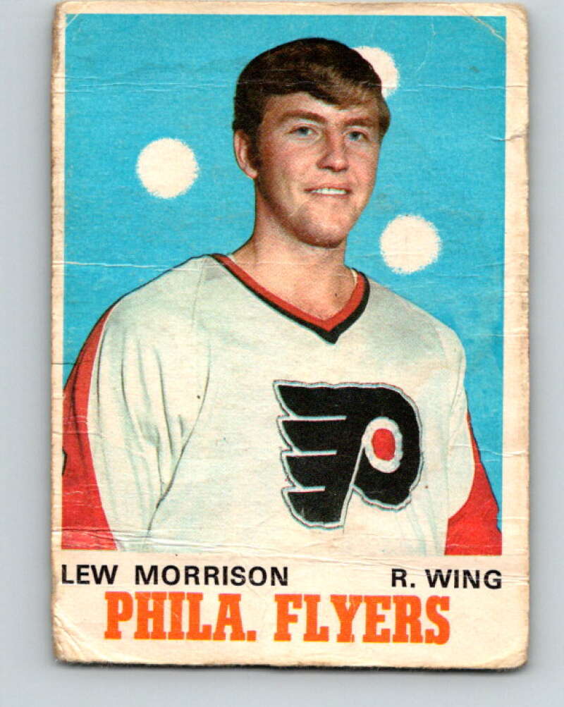 1970-71 O-Pee-Chee #197 Lew Morrison RC Rookie V2931