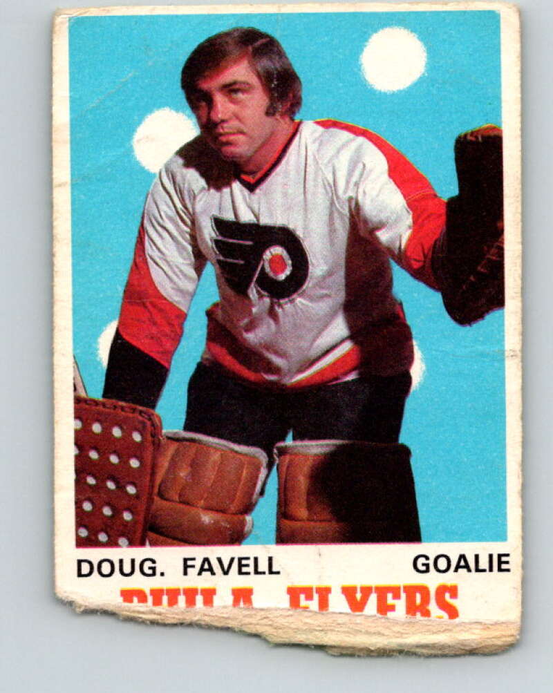 1970-71 O-Pee-Chee #199 Doug Favell Philadelphia Flyers V2935