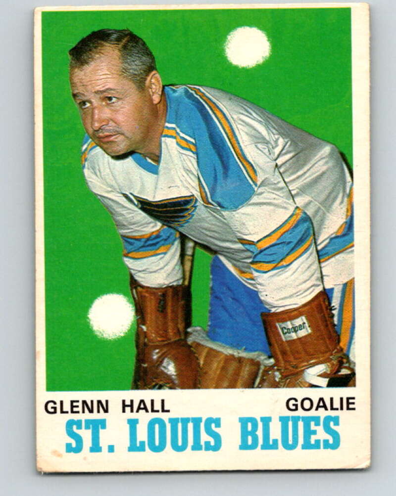 1970-71 O-Pee-Chee #210 Glenn Hall St. Louis Blues V2983