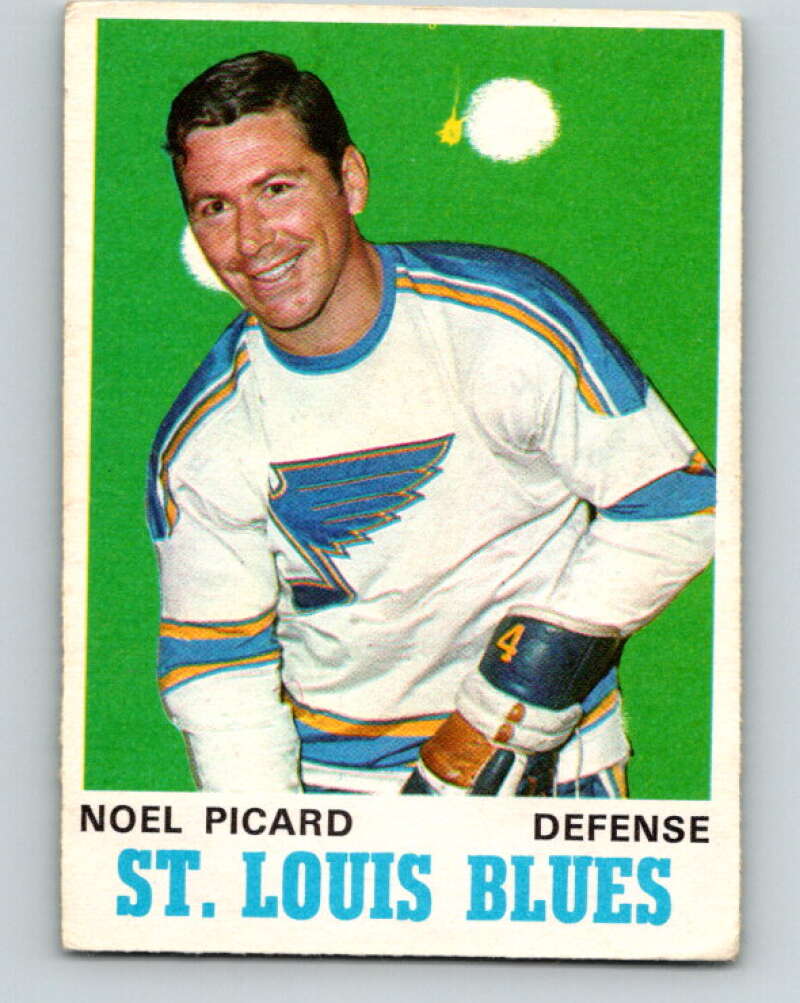 1970-71 O-Pee-Chee #212 Noel Picard St. Louis Blues V2994