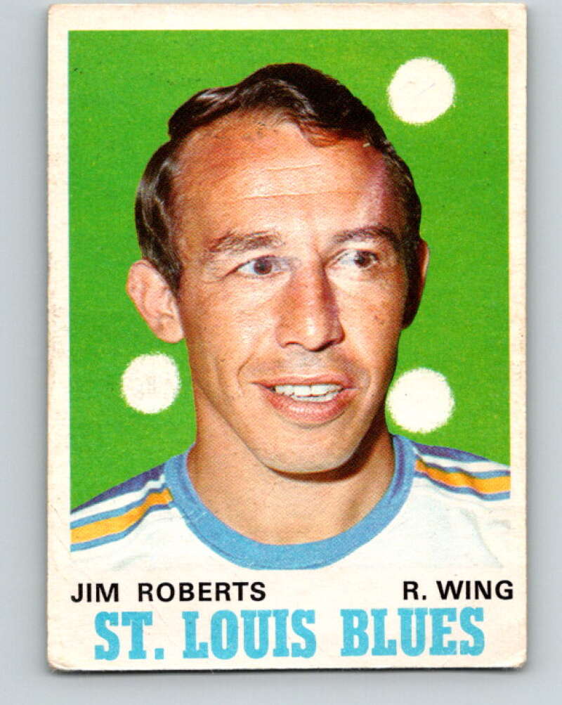 1970-71 O-Pee-Chee #213 Jim Roberts St. Louis Blues V2999