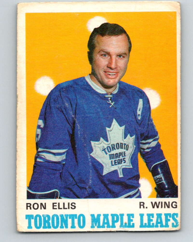 1970-71 O-Pee-Chee #221 Ron Ellis Toronto Maple Leafs V3021