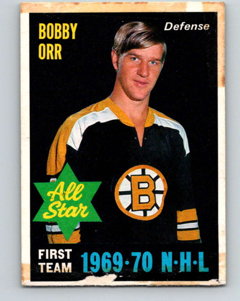 1970-71 O-Pee-Chee #236 Bobby Orr AS Boston Bruins V3061