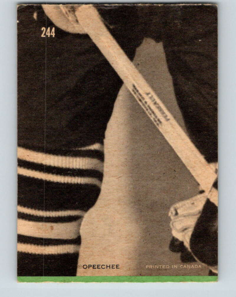 1970-71 O-Pee-Chee #244 Ed Giacomin AS New York Rangers V3084