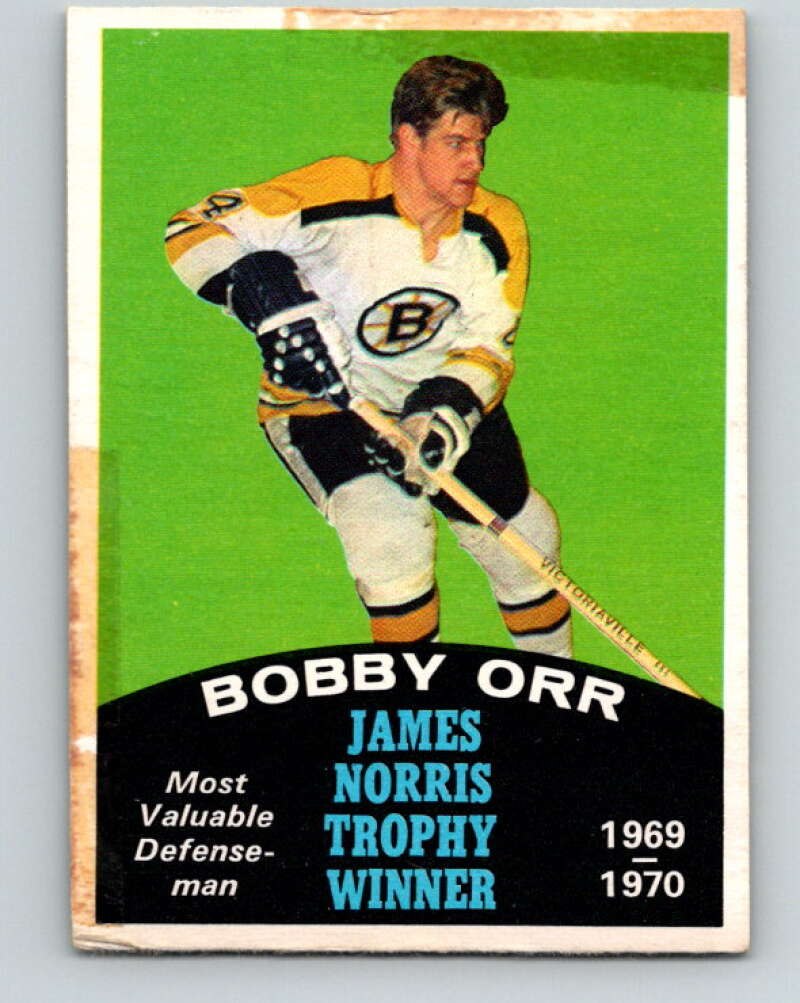 1970-71 O-Pee-Chee #248 Bobby Orr Boston Bruins V3093