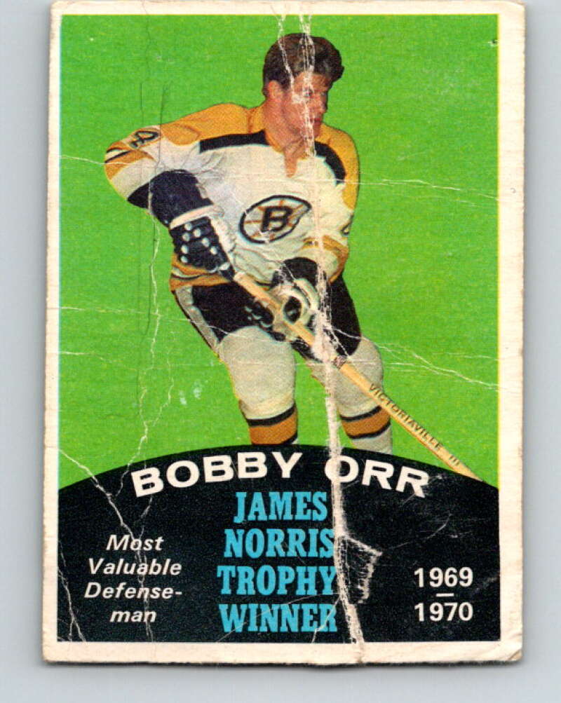1970-71 O-Pee-Chee #248 Bobby Orr Boston Bruins V3094