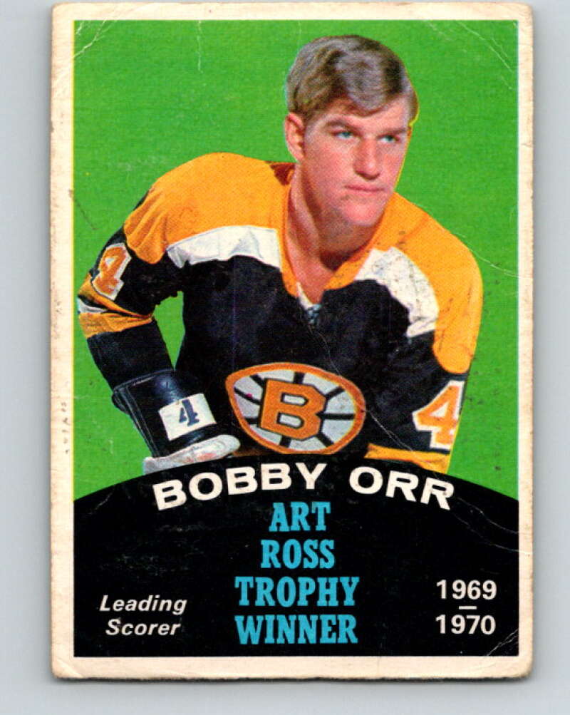 1970-71 O-Pee-Chee #249 Bobby Orr Boston Bruins V3095