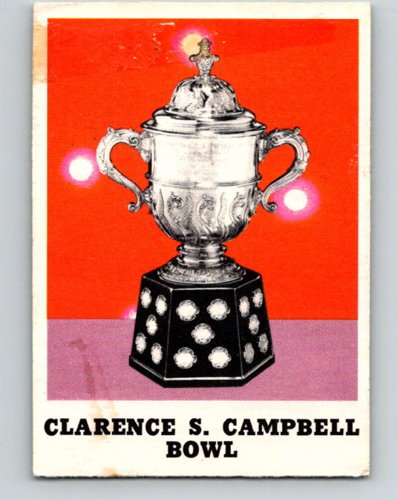 1970-71 O-Pee-Chee #263 Clarence Campbell Bowl V3129